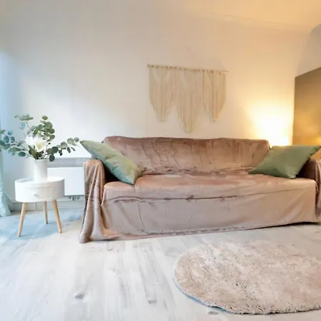 公寓 Le Cocon Tanit - 4 Prs - Piscine - 5 Min Plages 昂蒂布