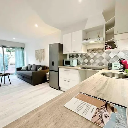 Le Cocon Tanit - 4 Prs - Piscine - 5 Min Plages Антиб